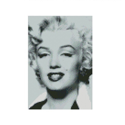 ALL STITCHES - MARILYN MONROE CROSS STITCH PATTERN .PDF -289 ...