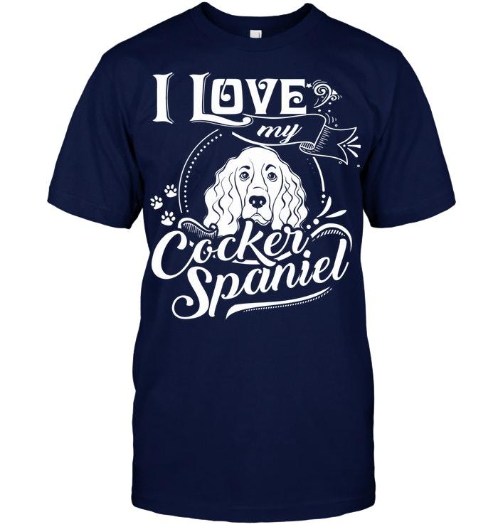 cocker spaniel tee shirts