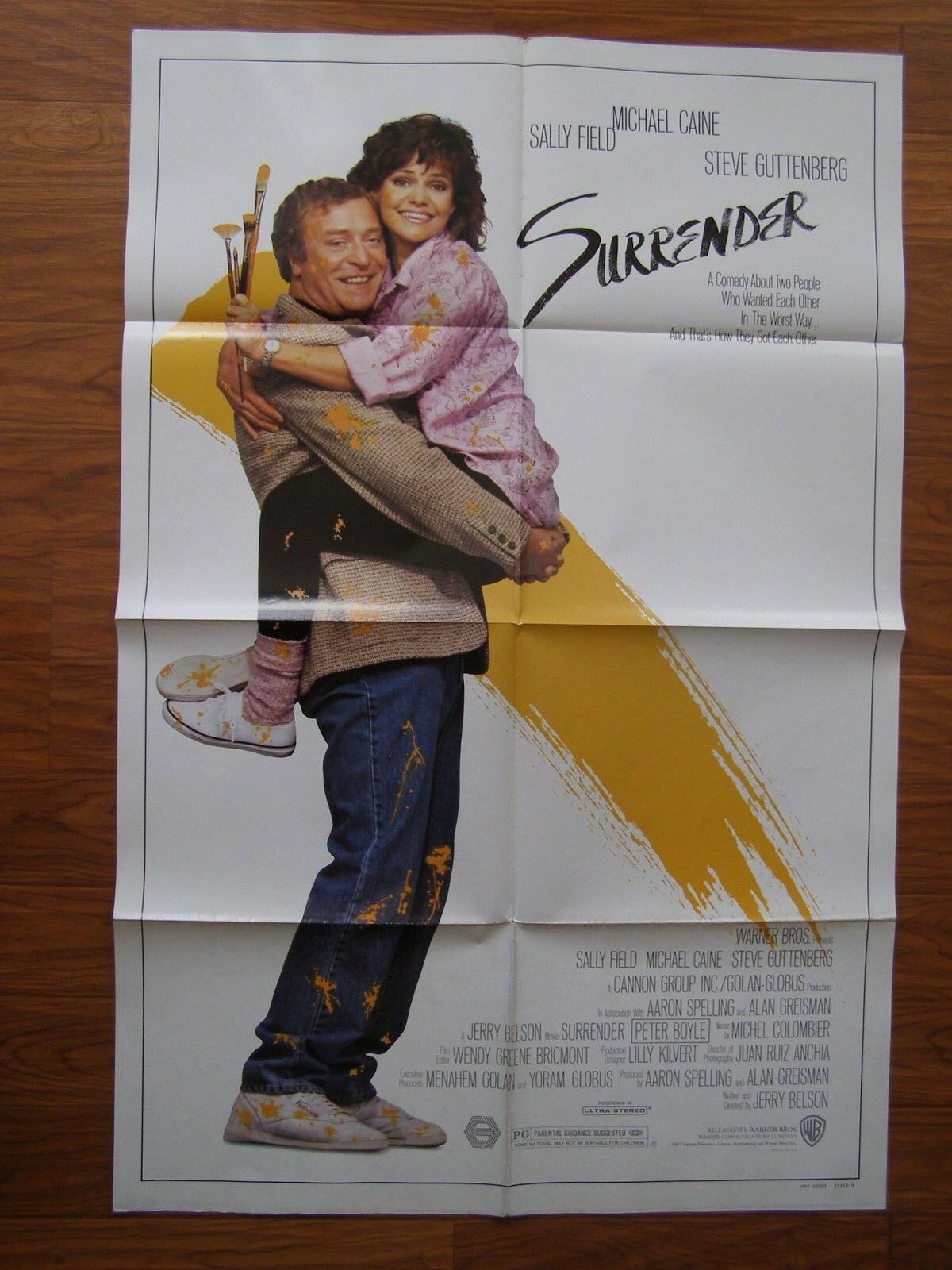 Vintage Movie Poster 1 Sheet Style B 1987 Surrender Sally Fields ...