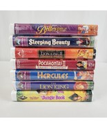 (7) Disney Classic Films VHS New Sealed Sleeping Beauty, Lion King, Jung... - $69.99
