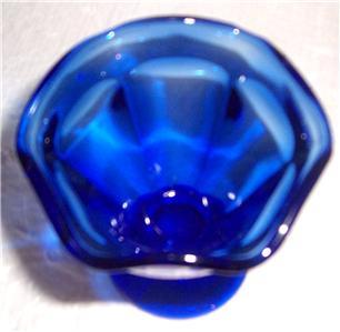 (1) ANCHOR HOCKING COBALT BLUE SHERBET GLASS - Other