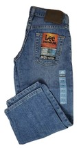 Lee Premium Select Boy Size 8 S Loose Straight Leg Sure 2 Fit Jeans Adjustable - $28.79