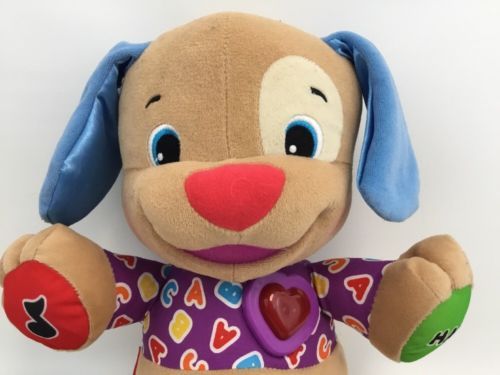 fisher price tummy learning teddy bear