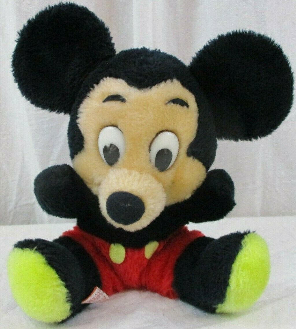 vintage mickey mouse soft toy