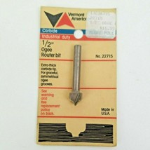 Vermont American 1/2&quot; CARTipped OGEE Router Bit ITEM #22715 - $14.50