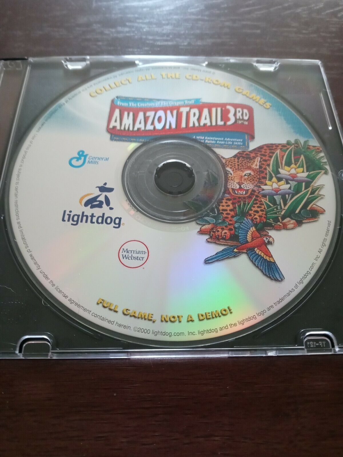 Amazon Trail 3rd Edition (PC, 2000) CDROM Game General Mills Promo