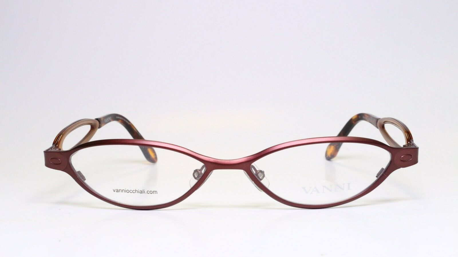 NEW AUTHENTIC VANNI V 9532 C66 PINK EYEGLASSES FRAME V9532 RX 51-14 ...