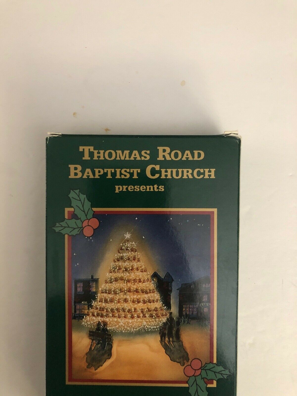THOMAS ROAD BAPTIST CHURCH Living Christmas Tree VHS SUPER RARE 1995