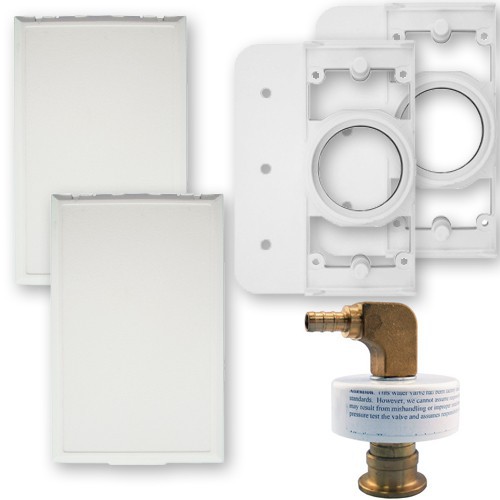 Aqua Air AA135Z Central Vacuum Installation Kit Wet/Dry In Wall Outlets