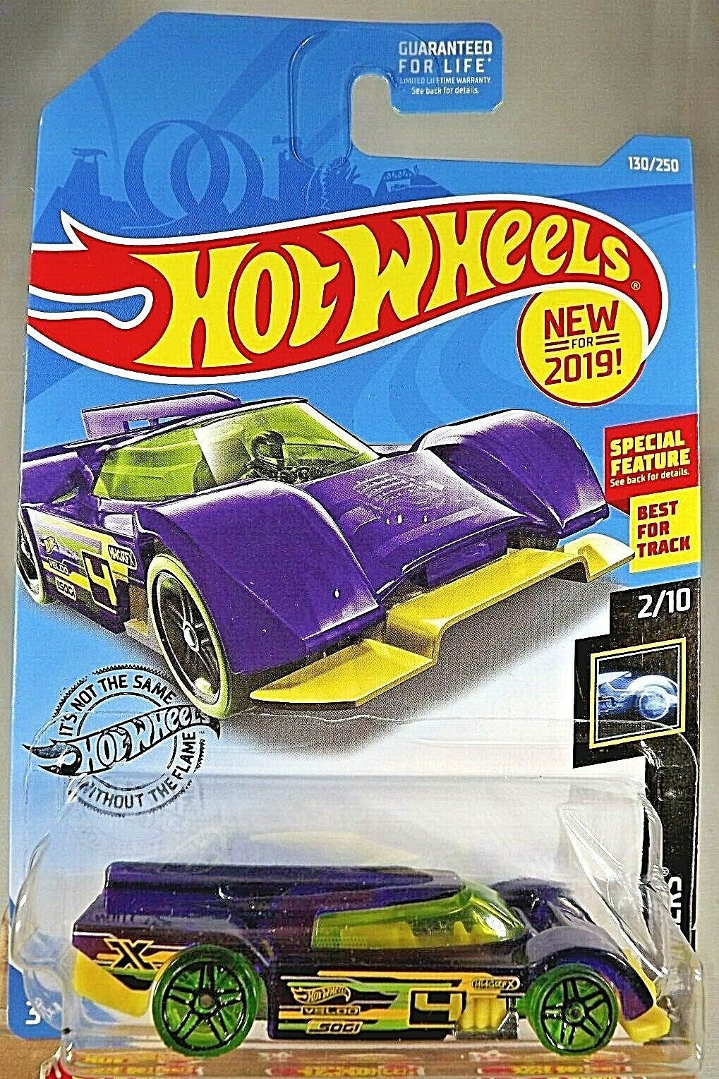 2019 Hot Wheels 130 XRaycers 2/10 GRUPPO x24 Transparent Purple