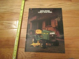 John Deere Lawn tractors Vintage Dealer sales brochure #4 - $13.99