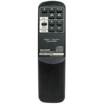 Sharp RRMCG0024AWSA Factory Original Cassette Cd Player Remote QTCD130, QTCD77 - $10.99
