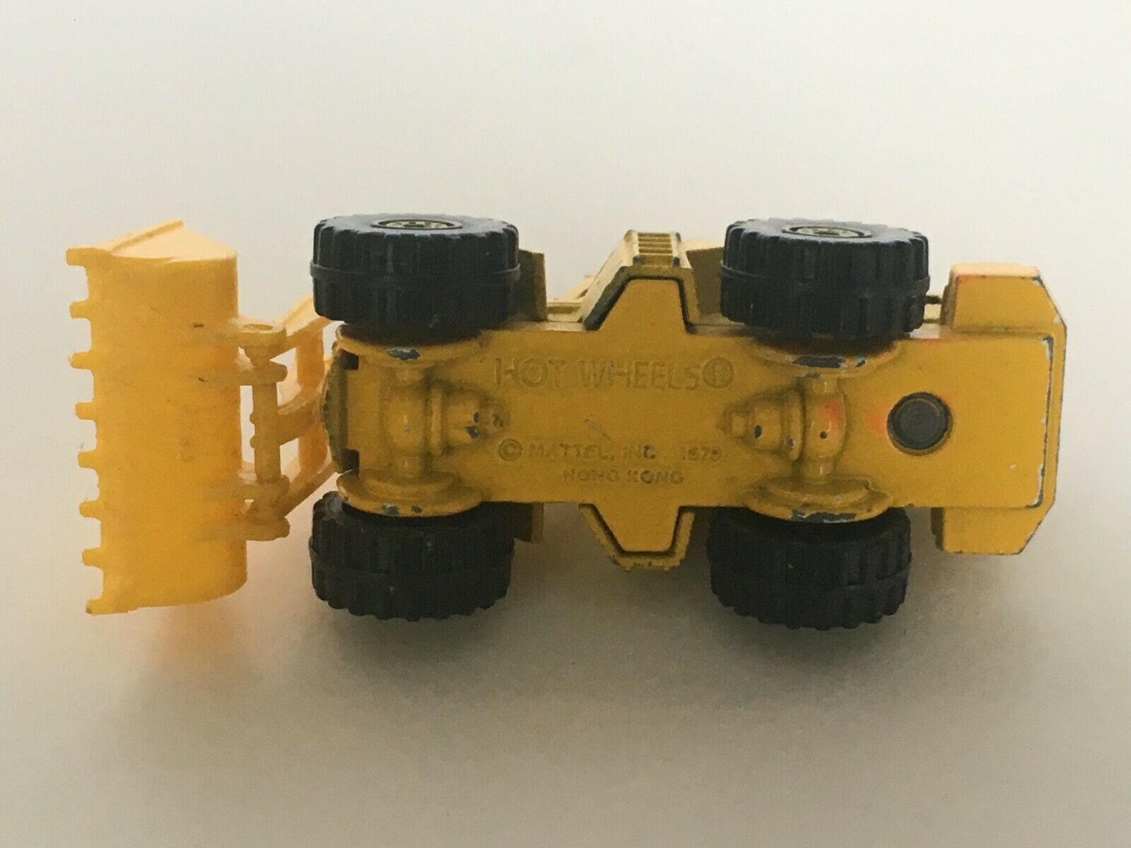 Vintage Hot Wheels Caterpillar Front Loader Construction Yellow 1/64 ...