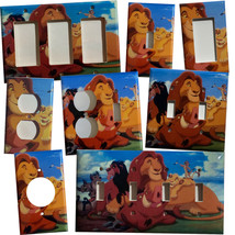 Lion King Light Switch Outlet Toggle Rocker Wall Cover Plate Home decor image 1