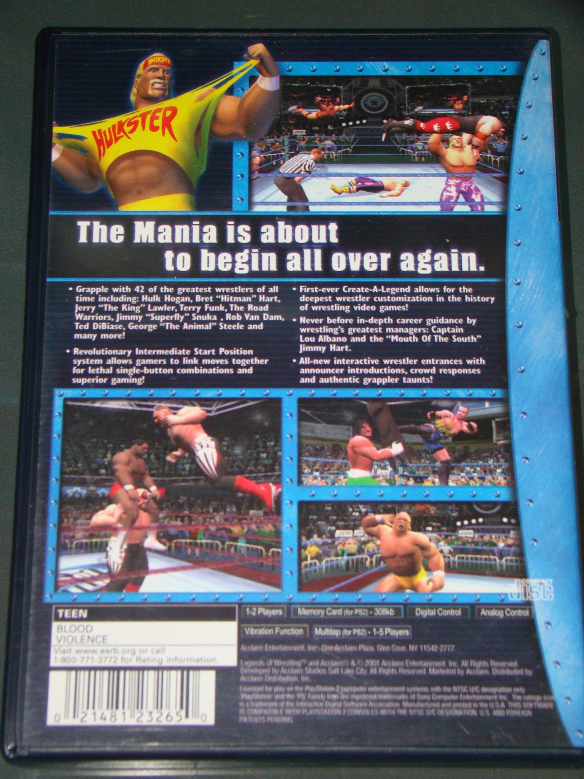 wrestling для playstation