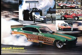 Vintage KOSTY IVANOF&#39;s BOSTON SHAKER Vega 1973 Racing Photo Page Spread ... - $11.83