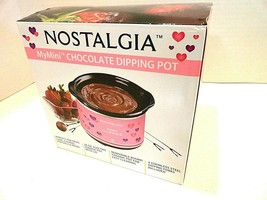 Nostalgia My Mini 20oz Dipping Pot Pink Heart Design for sale online 