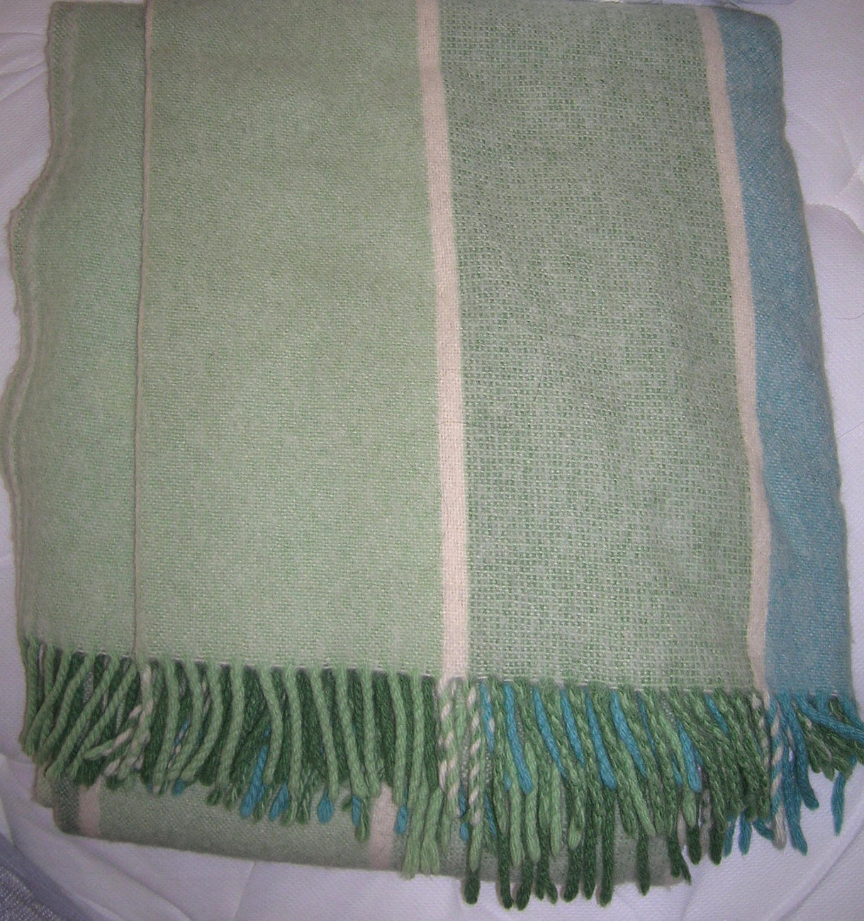 Vintage Berger Pledd Striped Wool Throw And 50 Similar Items