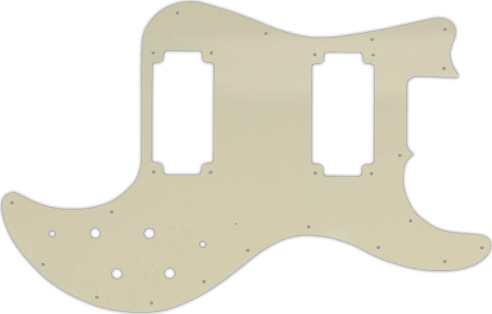 WD Custom Pickguard For Peavey T-40 #55 Parchment 3 Ply