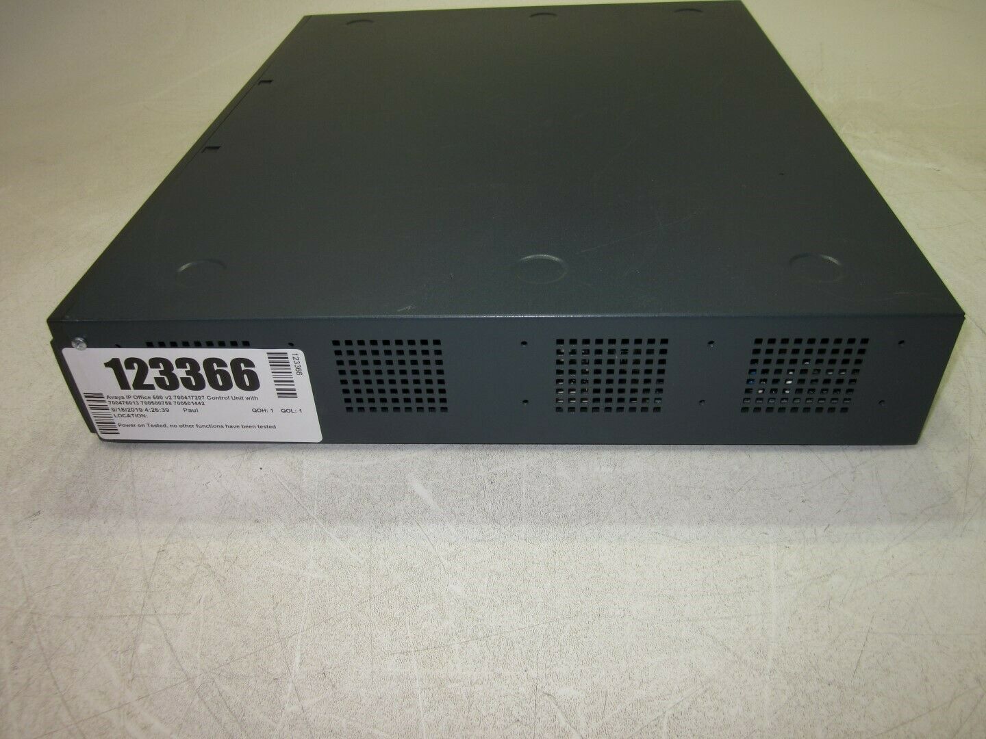 Avaya IP Office 500 v2 700476005 Control Unit with 700476013 700500758