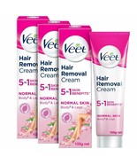 3X Veet Hair Removal Cream, Normal skin, 100g Each (Pack of 3) - $25.51