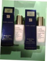 Estee Lauder Double Wear Nude Water Fresh Makeup SPF30 Choose Color 1C1 Or 1N2 - $68.00