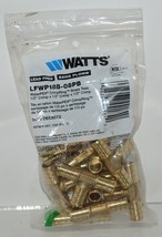 Watts 0653072 WaterPEX CrimpRing Brass Tee 1/2" X 1/2" By 1/2 Inch image 1