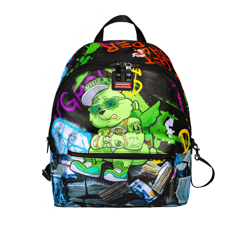 Sprayground Money Gummy Bear Stacks Urban School Book Bag Backpack 910B1658