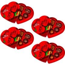 Happy Valentines Day Elmer’s Chocolate Heart Box Candies 2 oz (Assortments vary) image 1
