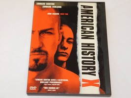 American History X DVD 1998 Rated R Widescreen Edward Norton Edward Furlong - $10.45
