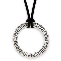 951247 meander greek key silver large necklace 1 thumb200