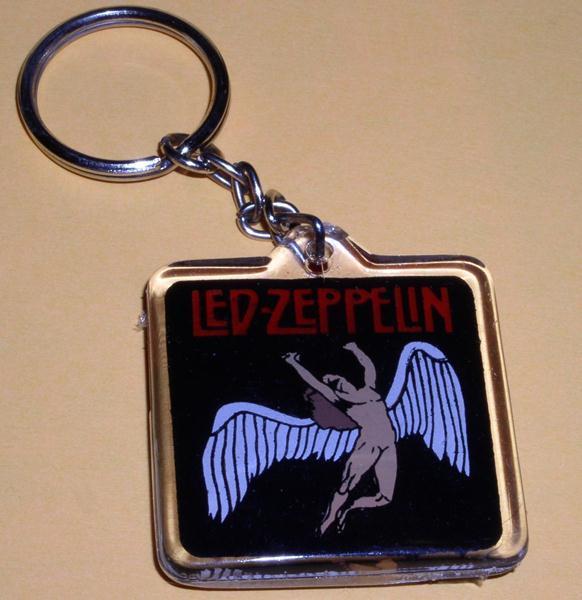 Led Zeppelin Vintage Keychain Swan Song and similar items