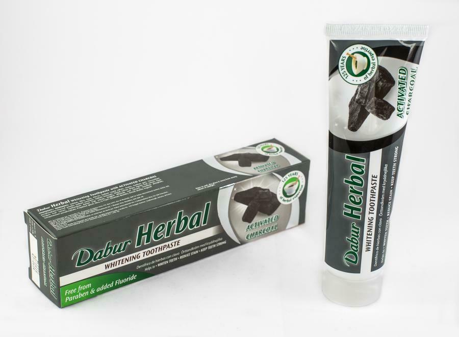 dabur herbal charcoal toothpaste