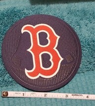 Under Armour MLB Boston Red Sox 3.5" Round Blue w/ Stripes Patch Qty 6 - $27.49