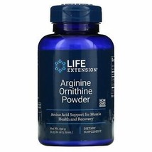 Life Extension L-Arginine 2250mg  L-Ornithine 750mg Powder- 5.29 OZ 150 ... - $16.81