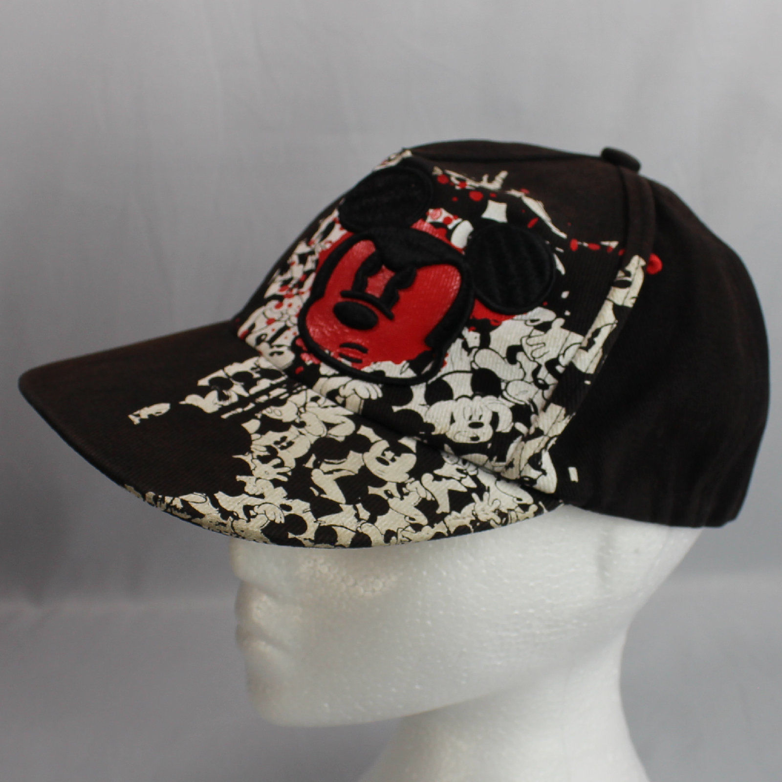 youth red baseball hat