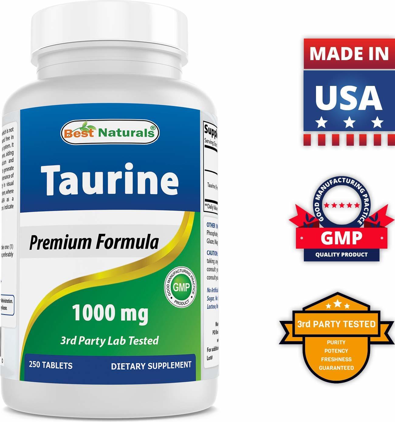best natural taurine supplements