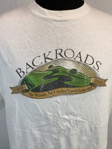 Vintage BACKROADS T Shirt Travel Company Promo Tee XL Crew Destination - $19.99