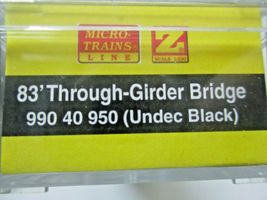 Micro-Trains Micro-Track # 99040950 Girder Bridge  (Black)   Z-Scale image 3