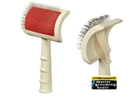 MGT Soft UNIVERSAL PET SLICKER BRUSH SMALL Curved Back*Compare to Oscar ... - $14.99