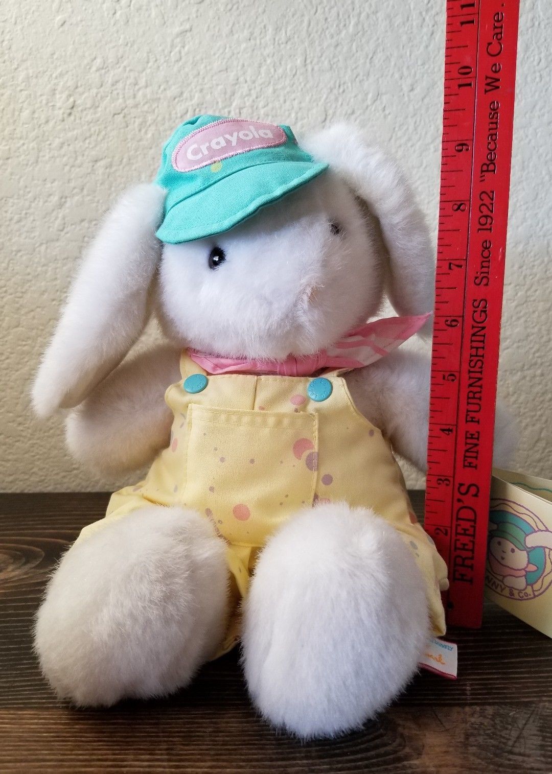 crayola bunny stuffed animal