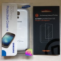 Samsung Protective Cover+ Case Samsung GalaxyS4 Mini- White +Free Ventev... - $30.89