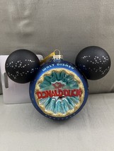 Disney Donald Duck Sunburst Mickey Mouse Icon Ball Ornament New image 2