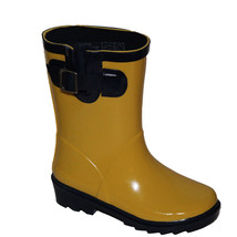 Lands End Kids Size US 11, Waterproof Rain Boot, Nautical Yellow - $25.00
