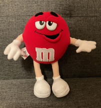 M&amp;M’s Collectable Red Plush Posable Character Toy - $9.75