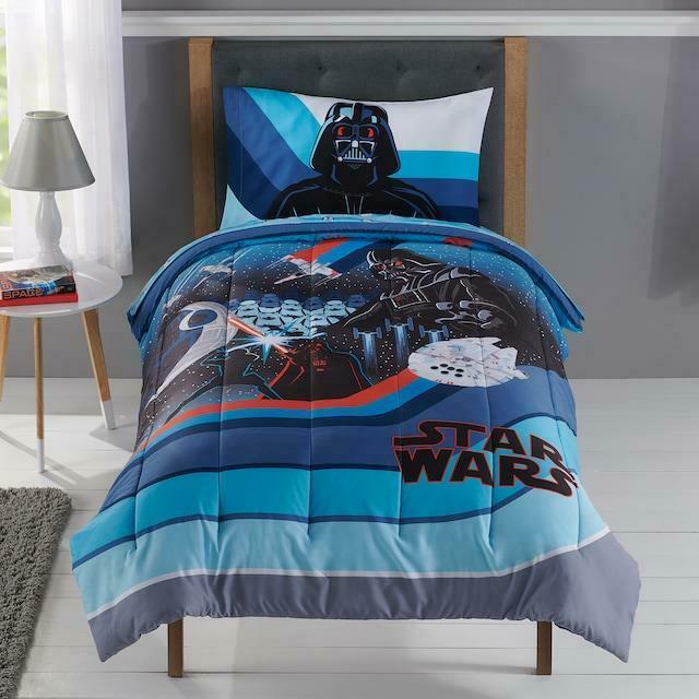 NEW DISNEY STAR WARS MICROFIBER REVERSIBLE COMFORTER 86