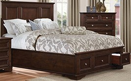 Homelegance Eunice Platform Bed W/Storage Footboard In Espresso - Full - $1,489.19