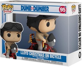 Funko Pop Ride Dumb & Dumber - Lloyd with Bicycle Vinyl Figure image 1