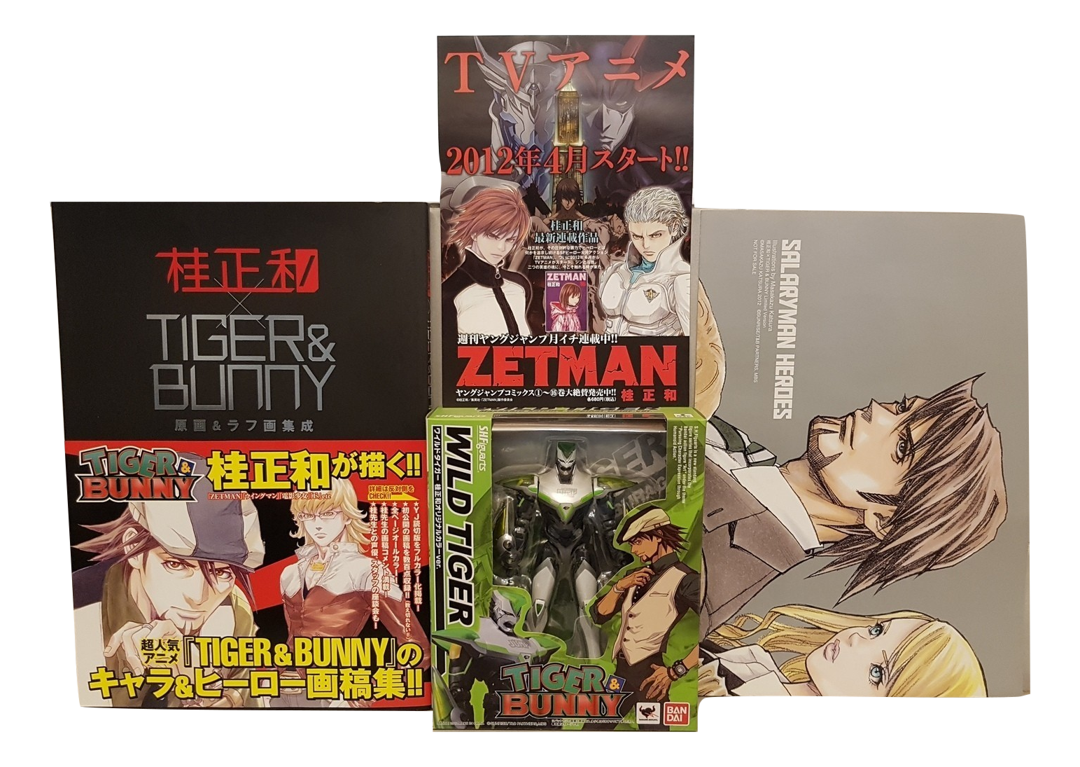 JAPAN Masakazu Katsura x Tiger /& Bunny Genga and Roughga Shuusei vol.2