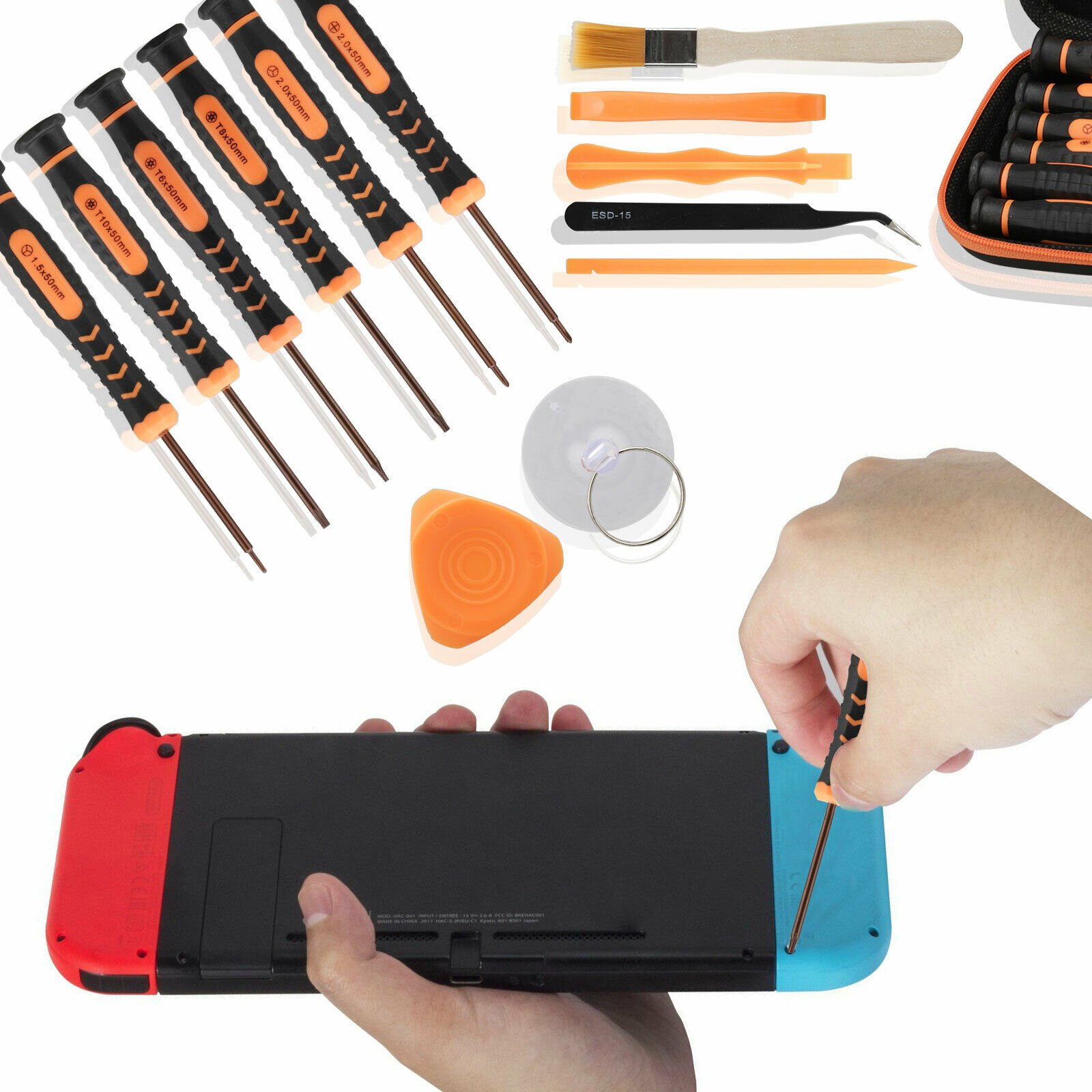 13Pcs Triwing Screwdriver Repair Kit for Nintendo Switch Joycon/Xbox